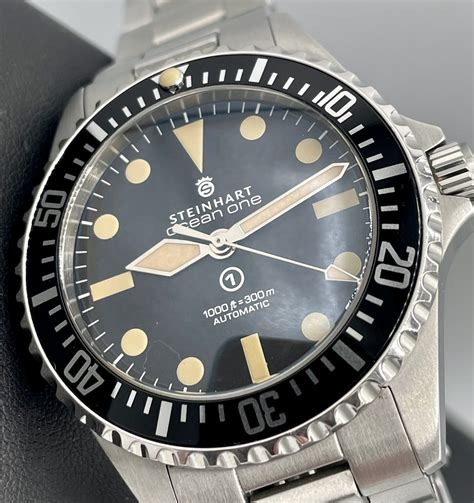 steinhart ocean vintage military watch.